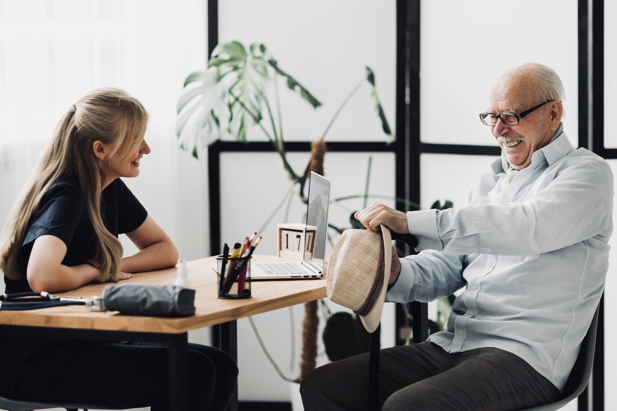 Terapia para personas de la tercera edad